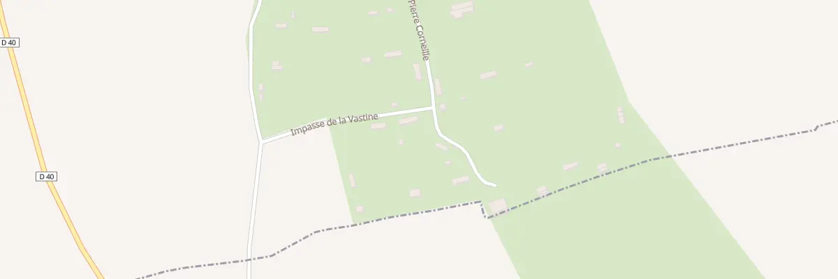 Plan du 12 Imp de la Vastine au Theil-Nolent