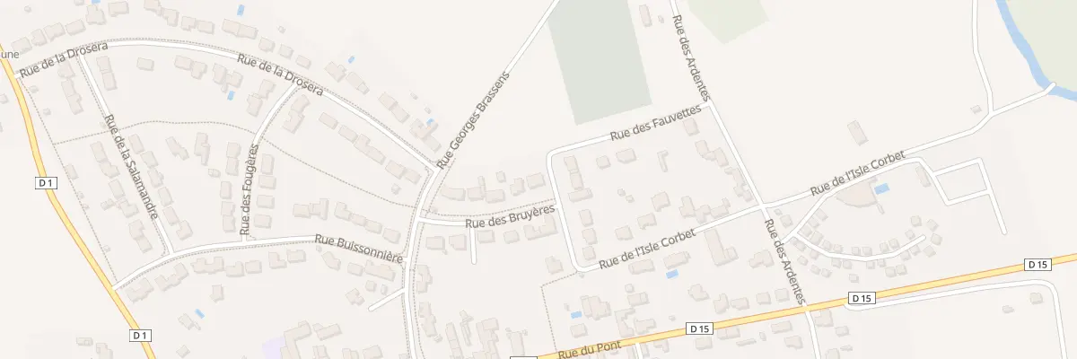 Plan du 9 Rue des Bruyères à Vouneuil-sur-Vienne