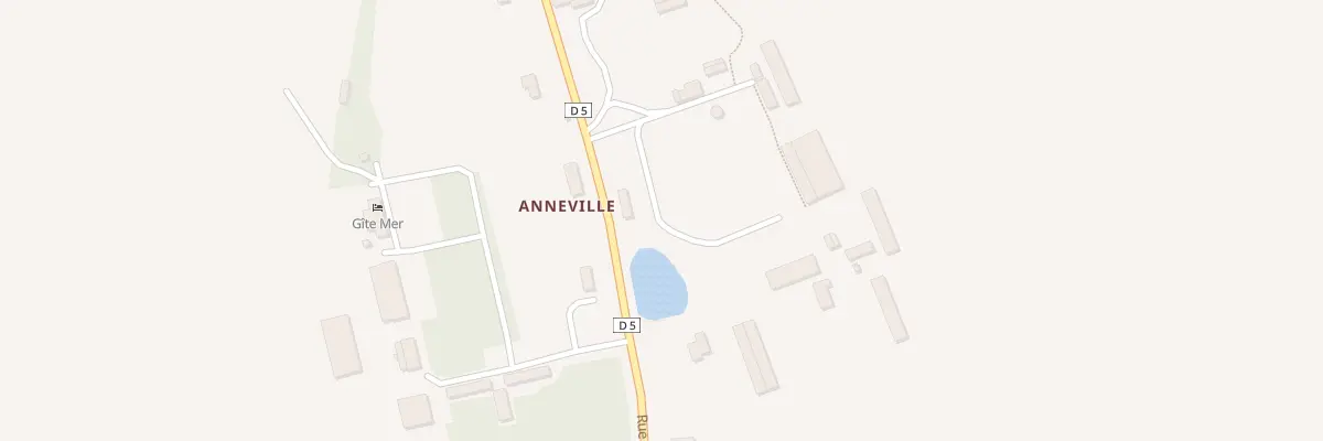 Plan de Rte d’Anneville à Sassetot-le-Mauconduit