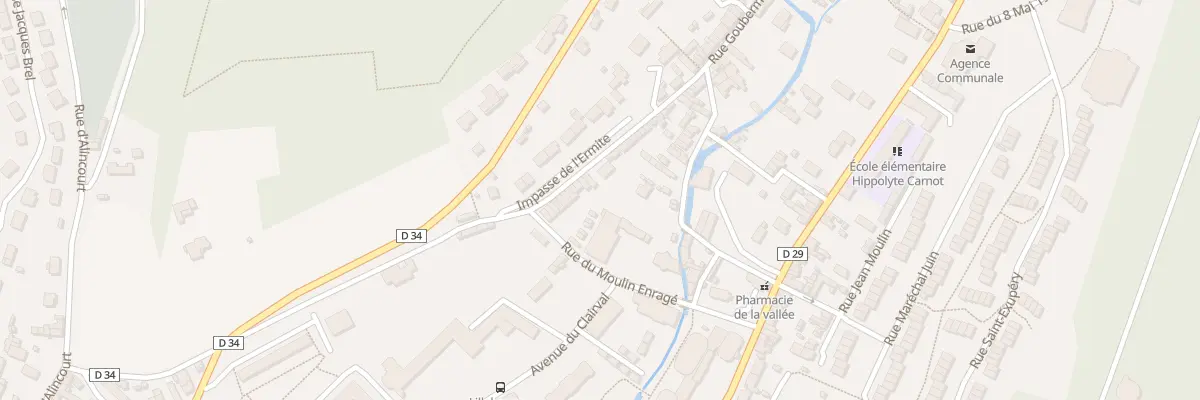 Plan du 24 Rue Goubermoulins à Lillebonne