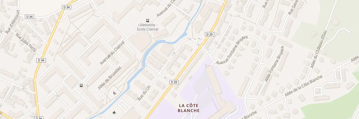 Plan du 12 Rue du Lin à Lillebonne