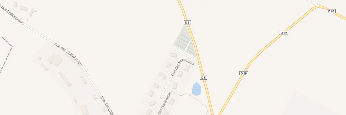 Plan du 8 Rue des Hortensias à Theuville-aux-Maillots