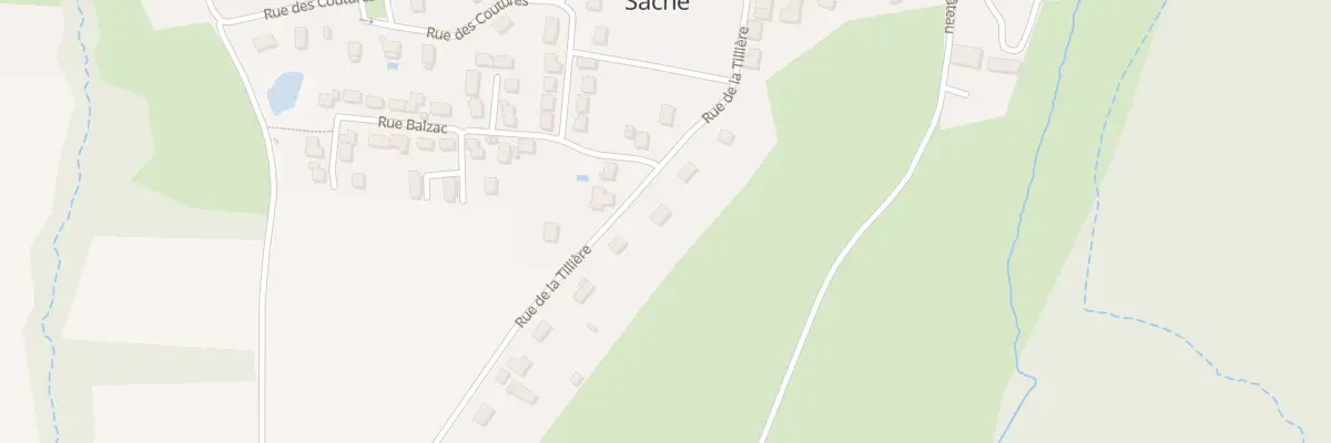 Plan du 329 La Chenaye à Saché