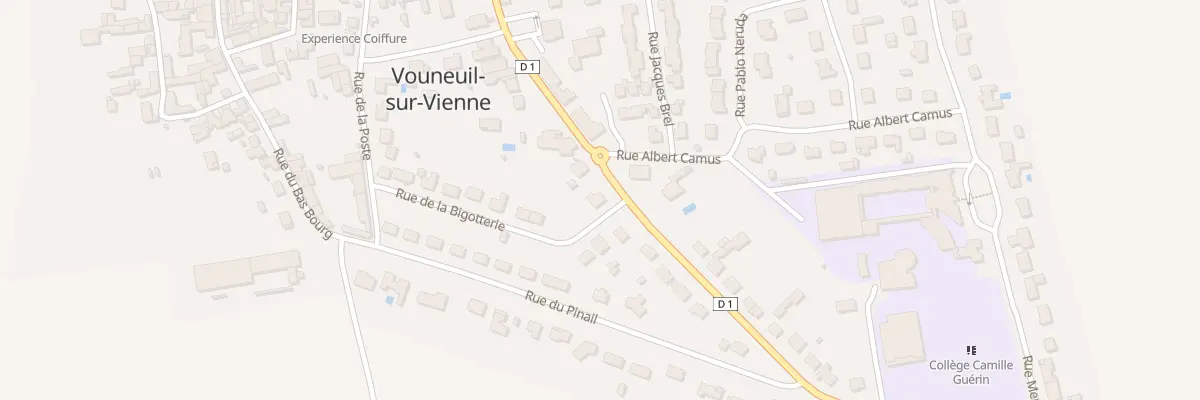 Plan du 19 Rue de La Bigotterie à Vouneuil-sur-Vienne