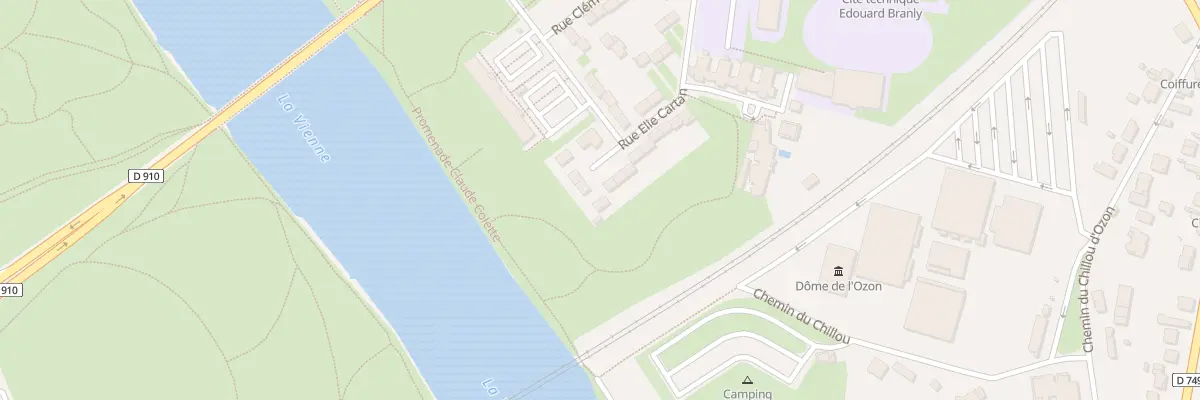 Plan du 6 Rue Élie Cartan à Châtellerault