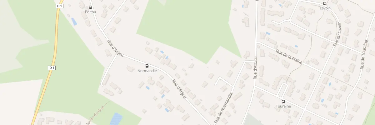 Plan du 16 Rue d’Anjou à Antran