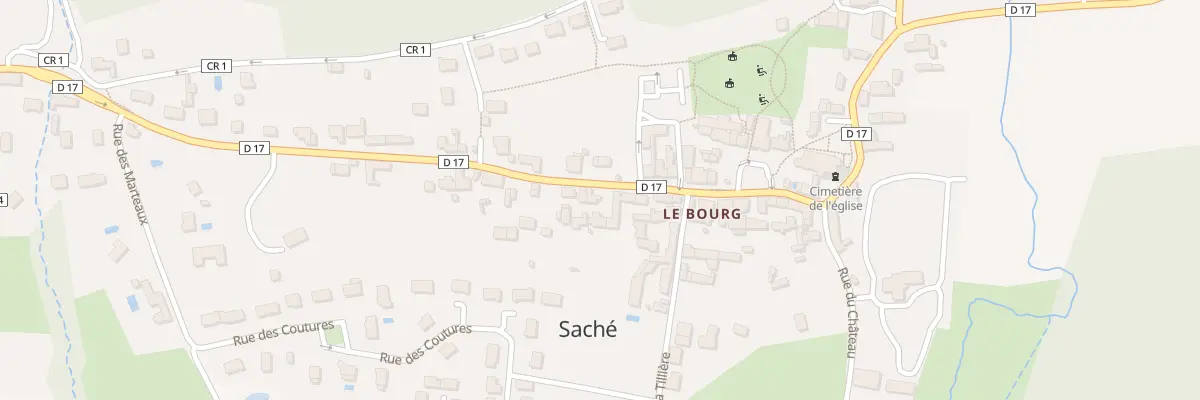 Plan du 36 Rue Principale à Saché