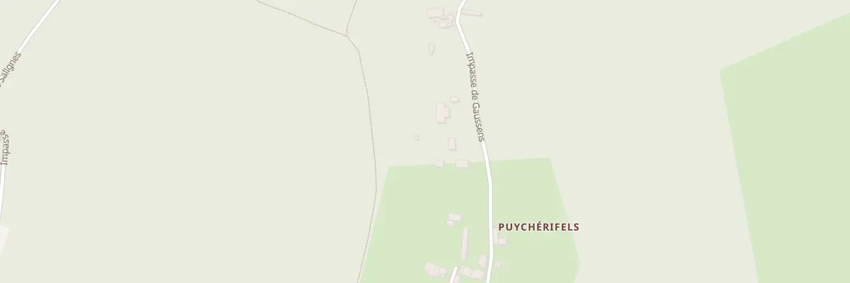 Plan du 352 Imp de Puycherifels à Grignols