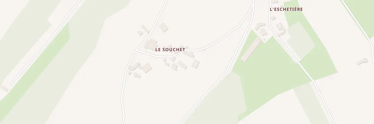 Plan du 5161 Le Souchet à Marçon
