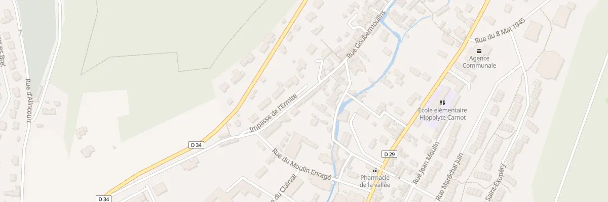 Plan du 28B Rue Goubermoulins à Lillebonne