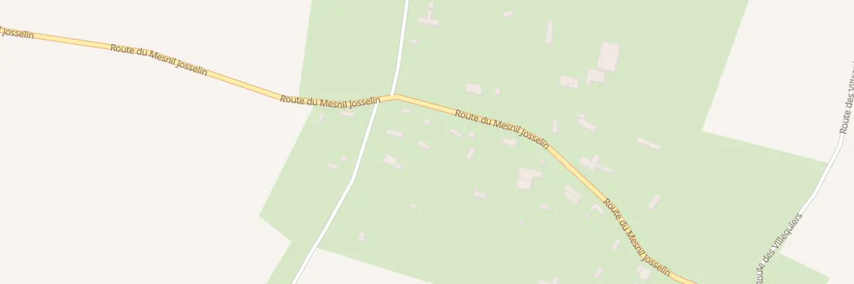 Plan du 2210 Rte du Mesnil Josselin à La Trinité-de-Réville