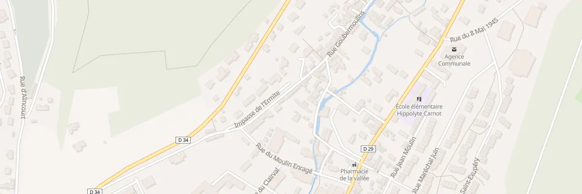 Plan du 30 Rue Goubermoulins à Lillebonne