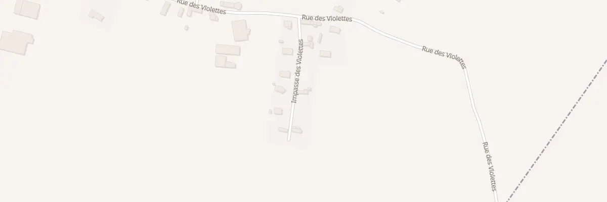 Plan du 5 Imp des Violettes à Theuville-aux-Maillots