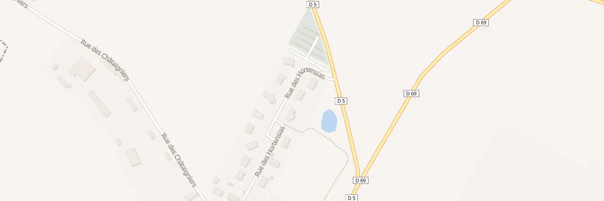 Plan du 10 Rue des Hortensias à Theuville-aux-Maillots