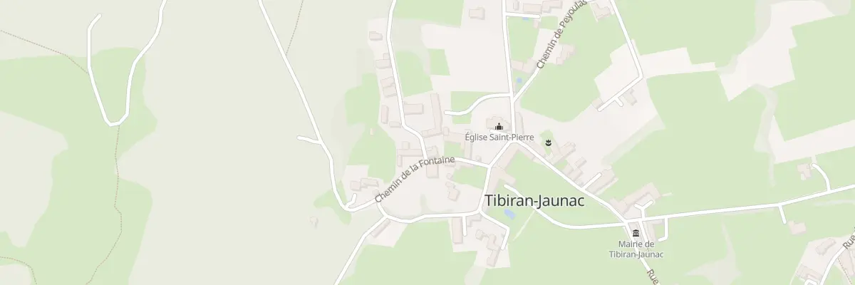 Plan du 5112 Le Village à Tibiran-Jaunac