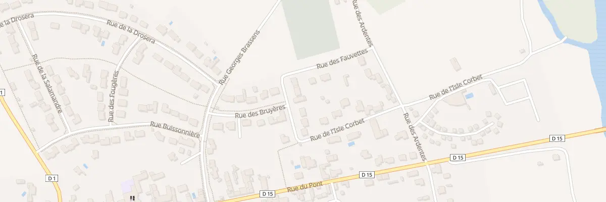 Plan du 8 Rue des Fauvettes à Vouneuil-sur-Vienne