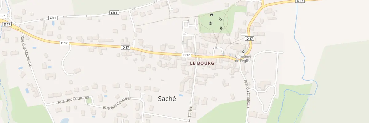 Plan du 32 Rue Principale à Saché