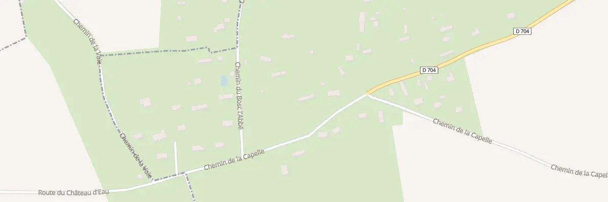 Plan du 90 Che de Capelle à Malleville-sur-le-Bec