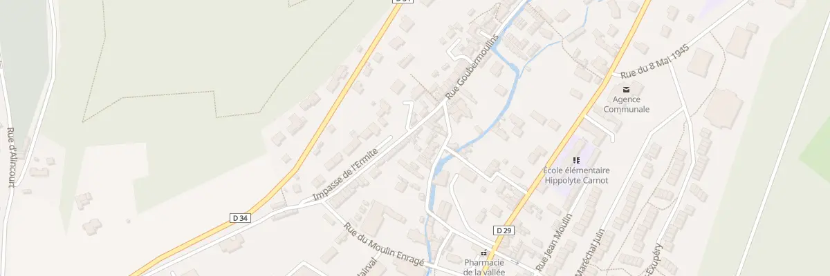 Plan du 46 Rue Goubermoulins à Lillebonne