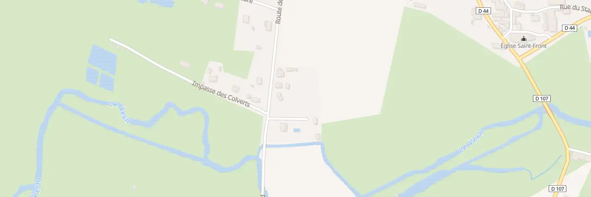 Plan du 292 Rte des Ponts Rouges à Grignols