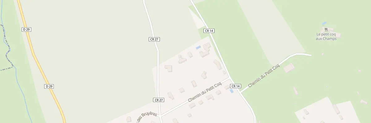 Plan du 267 Che du Petit Coq à Campigny