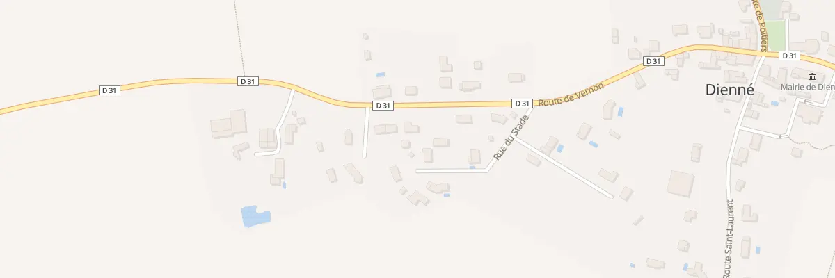 Plan du 13 Rte de Vernon à Dienné