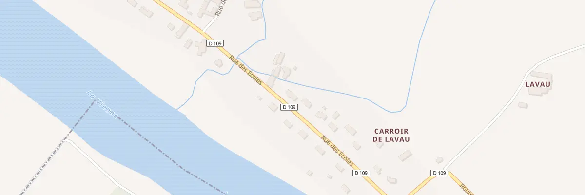Plan du 69 Rue des Ecoles à Pouzay