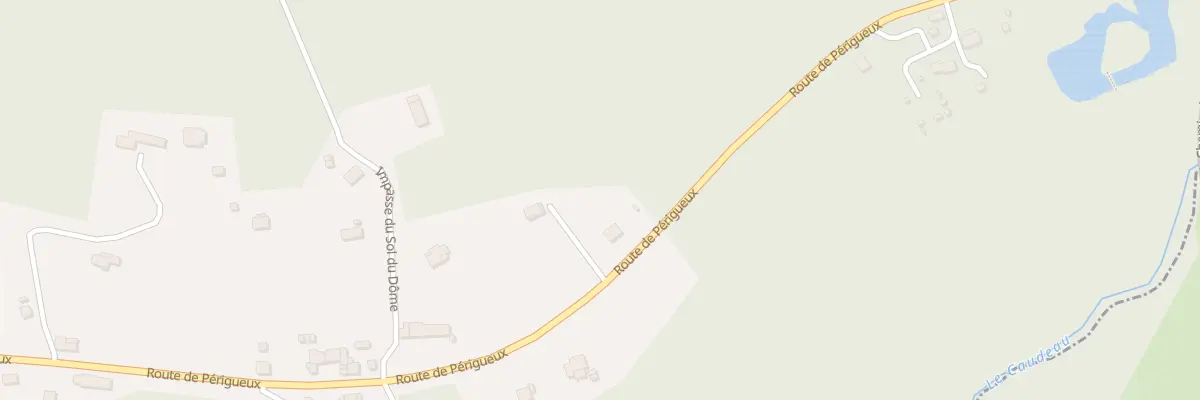 Plan du 3285 Rte de Périgueux à Lembras