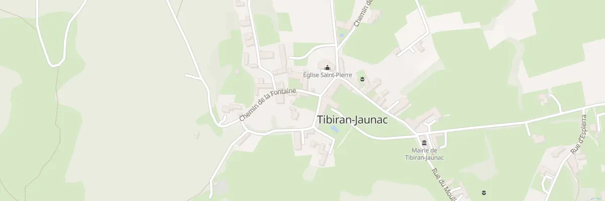 Plan du 35 Che de la Fontaine à Tibiran-Jaunac