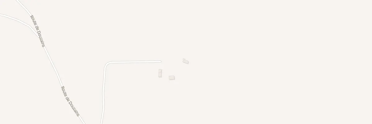 Plan du 899 Rte de Douzains à Lalandusse