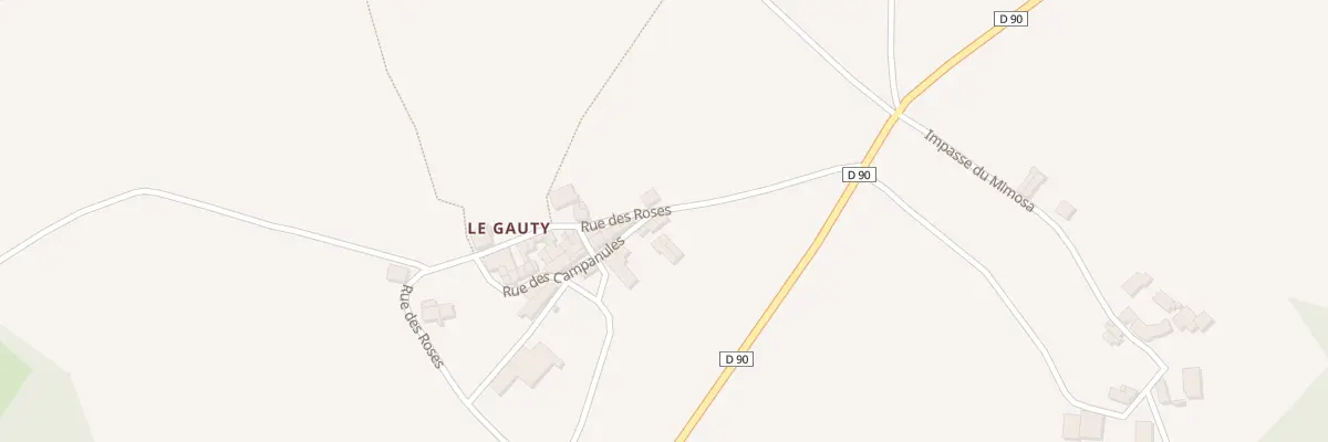Plan du 186 Le Gauty à Varaignes