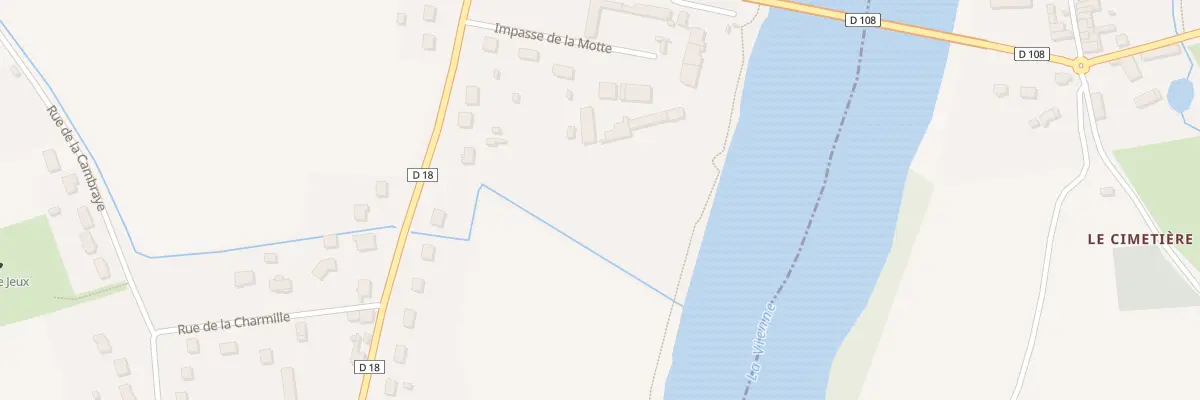 Plan du 12 Rue de la Motte à Marcilly-sur-Vienne