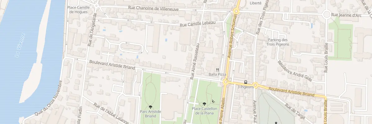 Plan du 35 Rue Aimé Rasseteau à Châtellerault