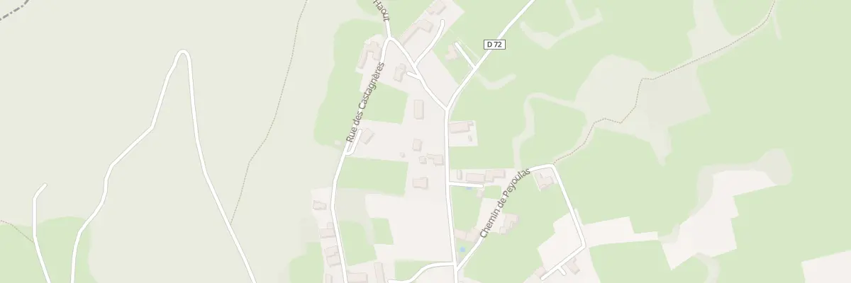 Plan de La Cazalere à Tibiran-Jaunac
