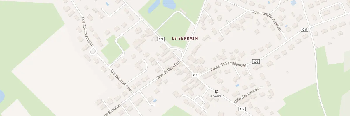 Plan du 33 Rue de la Voie Romaine à Semblançay