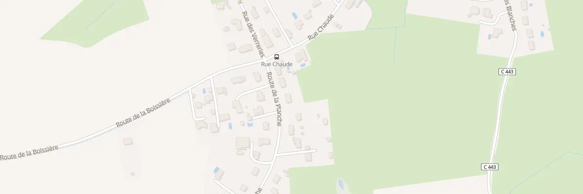 Plan du 3 Rte de la Planche à Savonnières