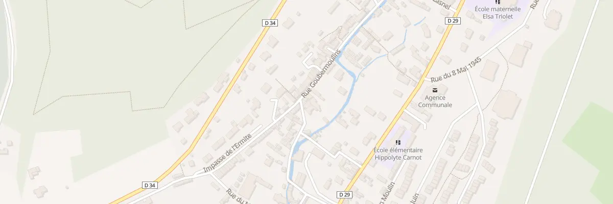 Plan du 62 Rue Goubermoulins à Lillebonne