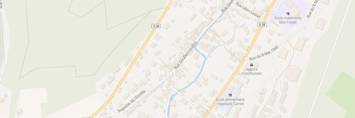 Plan du 17 Rue Goubermoulins à Lillebonne