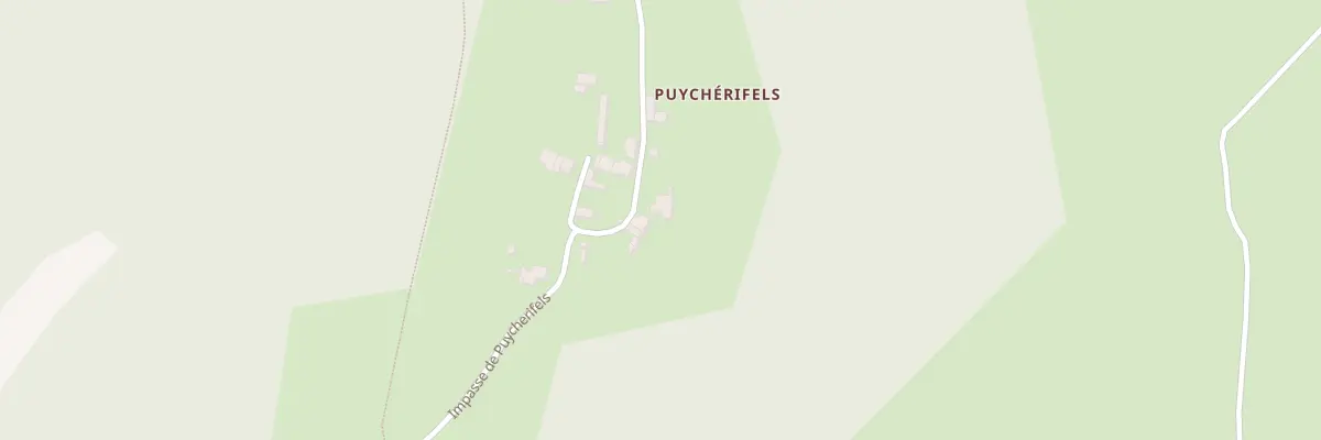 Plan du 160 Puy Cherifel Sud à Grignols