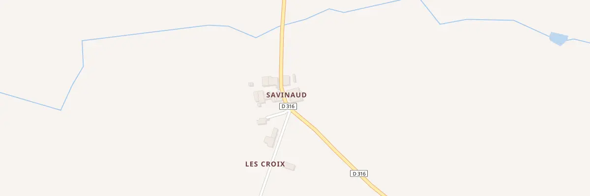Plan du 1 Savinaud à Épenède