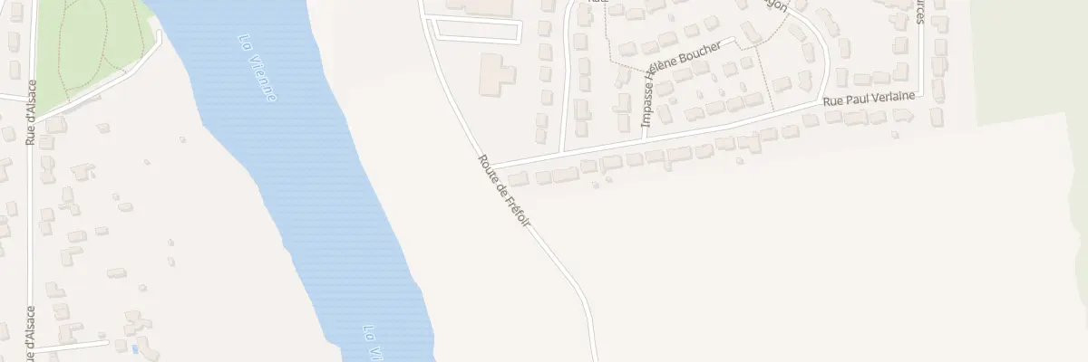 Plan du 4 Rue Paul Verlaine à Cenon-sur-Vienne