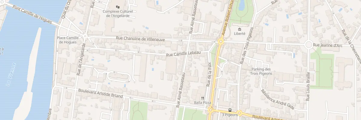 Plan du 59 Rue Aimé Rasseteau à Châtellerault