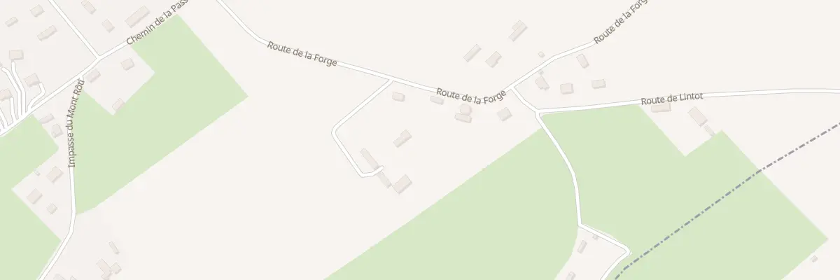 Plan du 426 Rte de la Forge à Beuzevillette