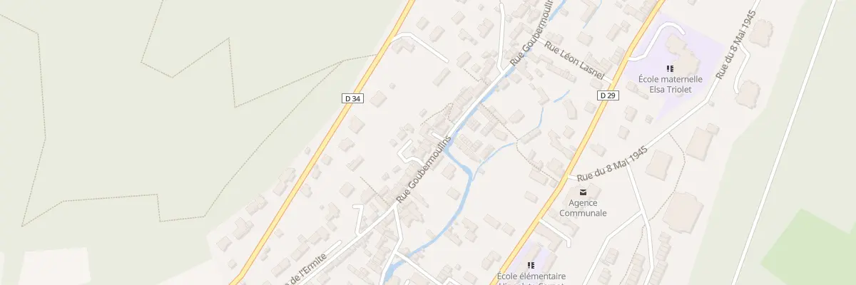 Plan du 35 Rue Goubermoulins à Lillebonne