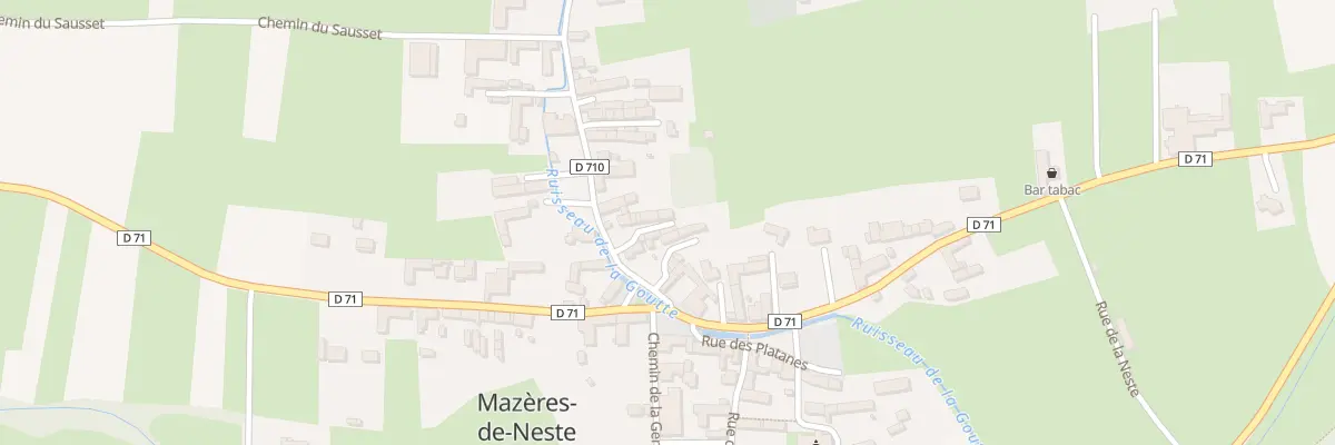 Plan du 9 Imp de la Maison Grande à Mazères-de-Neste