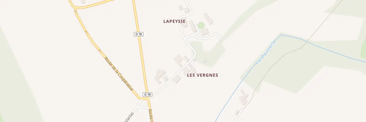 Plan du 135 Rte du Vieux Chêne à Lisle