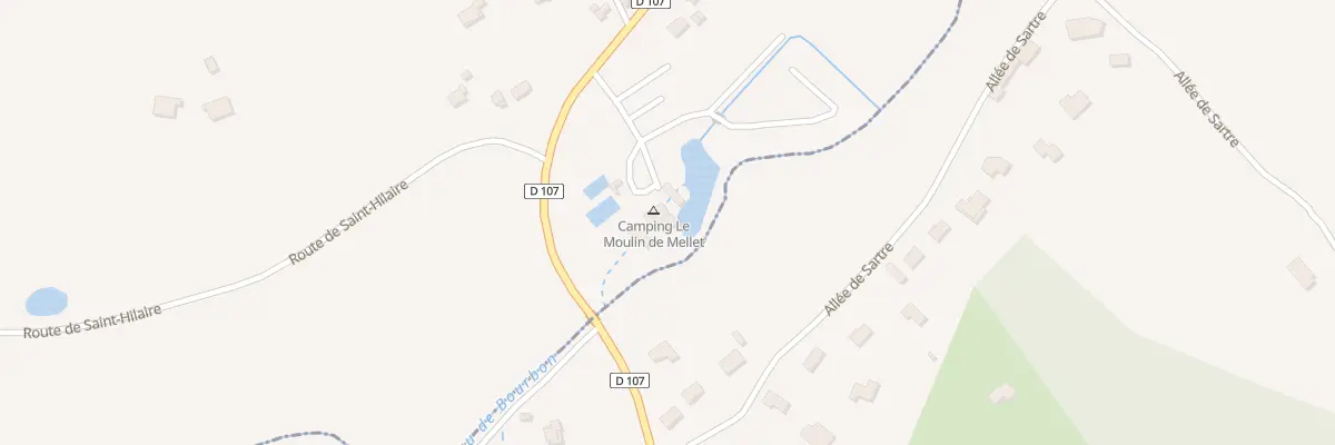 Plan du 16 Rte de Prayssas à Saint-Hilaire-de-Lusignan