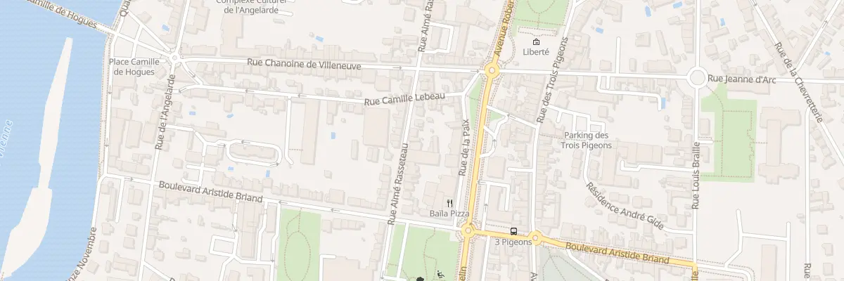 Plan du 30 Rue Aimé Rasseteau à Châtellerault
