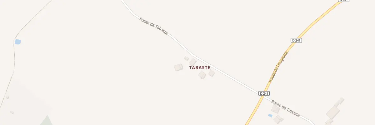Plan du 50 Tabaste à Monbahus