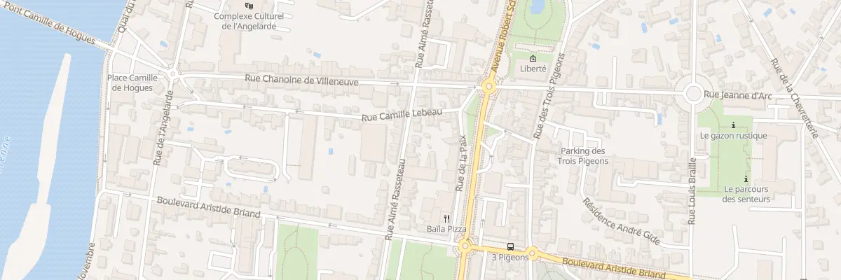Plan du 34 Rue Aimé Rasseteau à Châtellerault